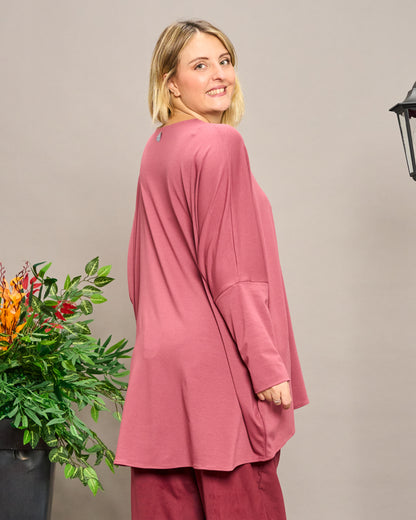 Solid Color Boxy Oversized Sweater