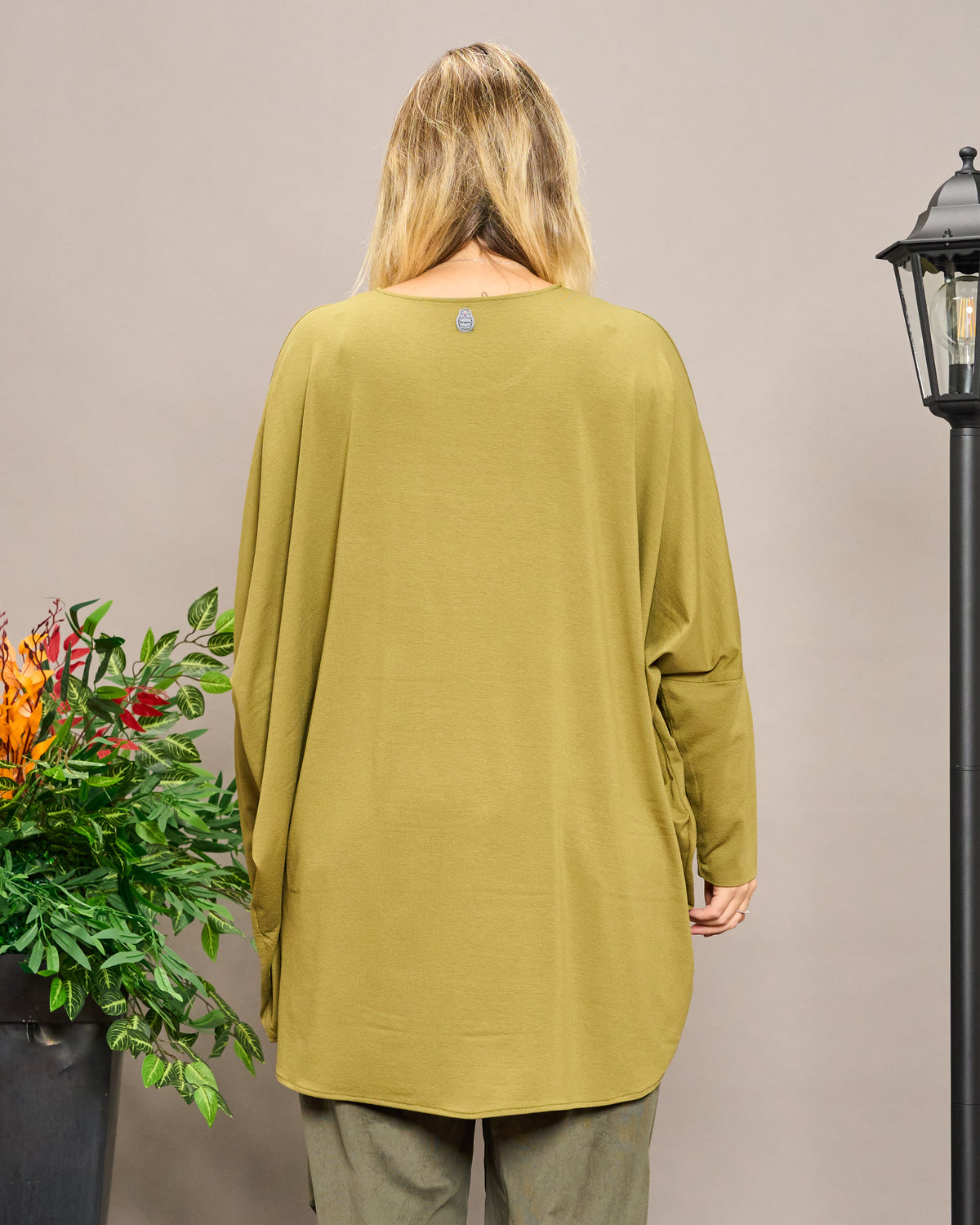 Solid Color Boxy Oversized Sweater