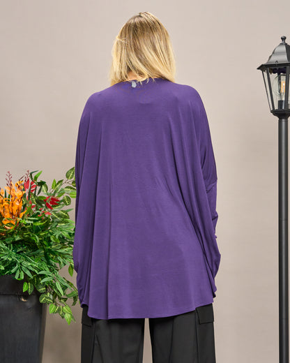 Solid Color Boxy Oversized Sweater