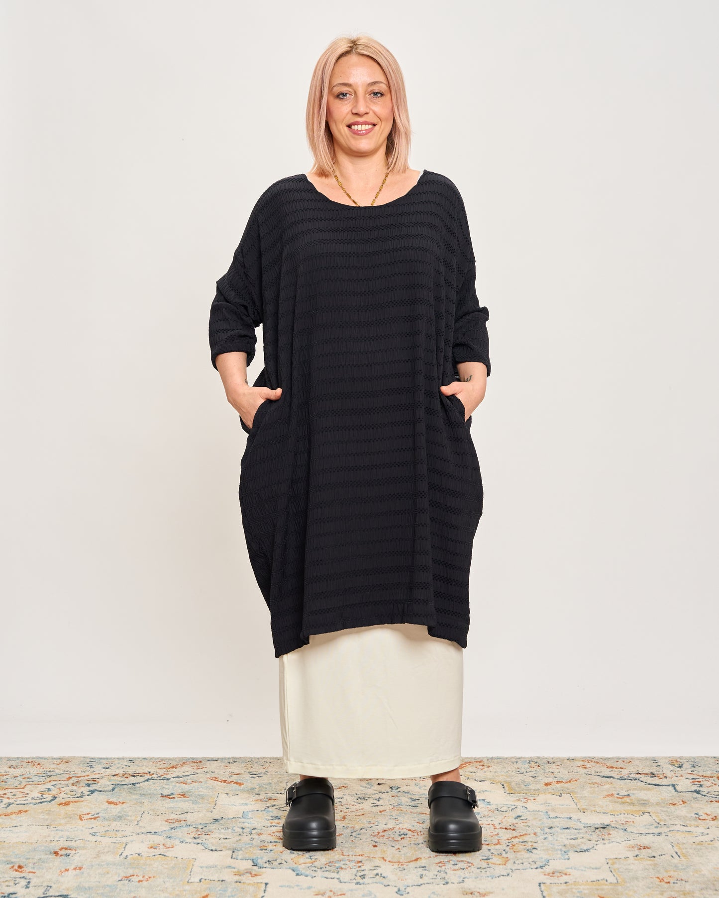 Crinkled Maxi Dress
