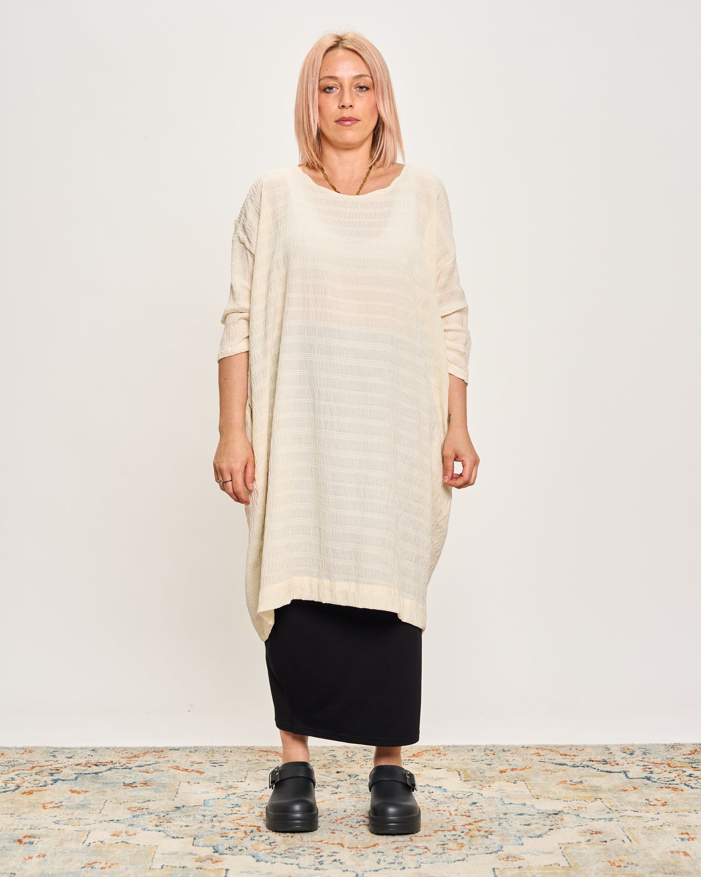 Crinkled Maxi Dress