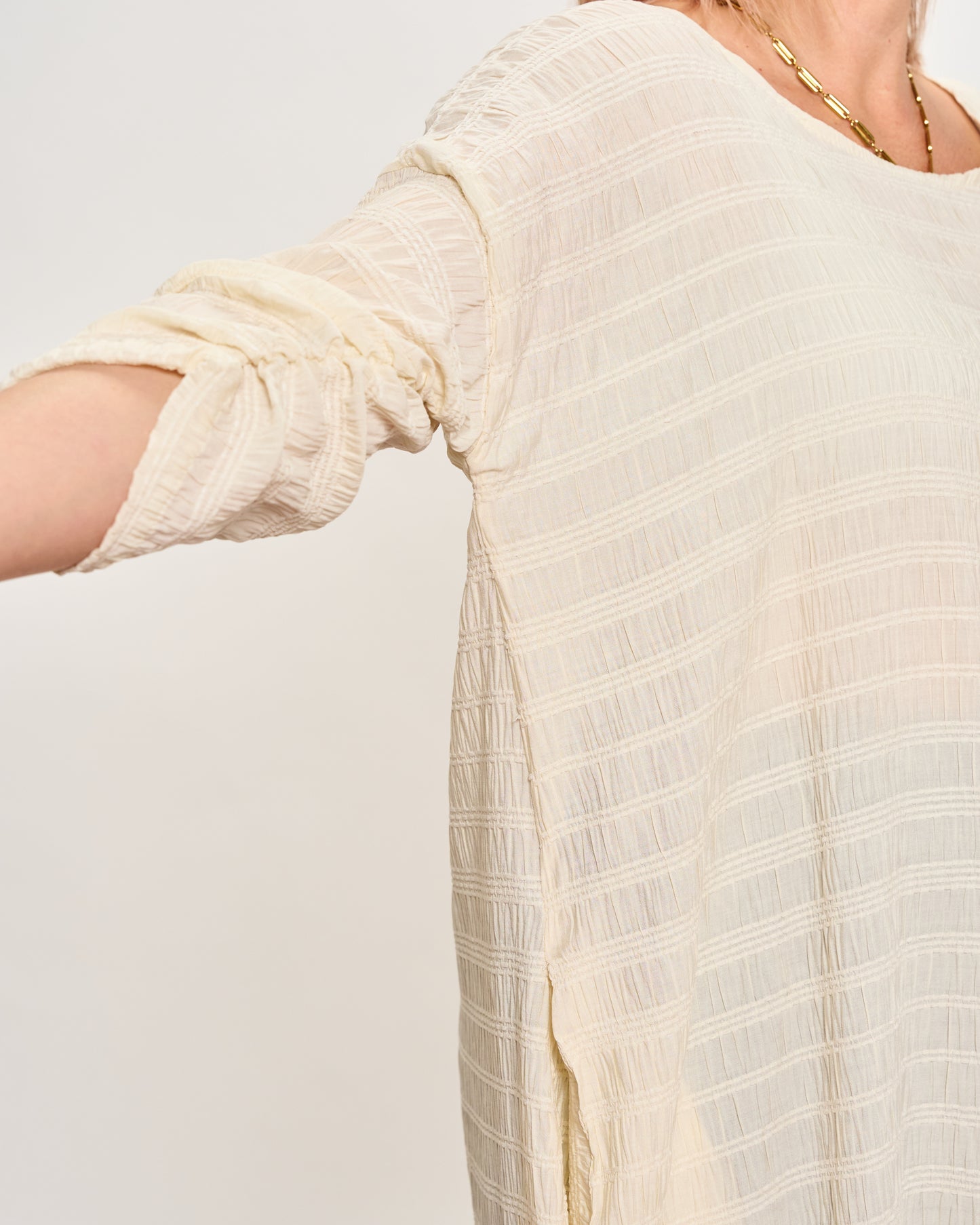 Crinkled Maxi Dress