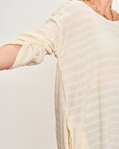 Crinkled Maxi Dress