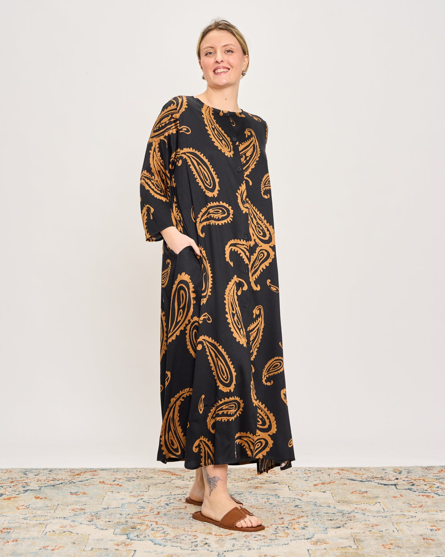 Vestito-Camicia Fantasia