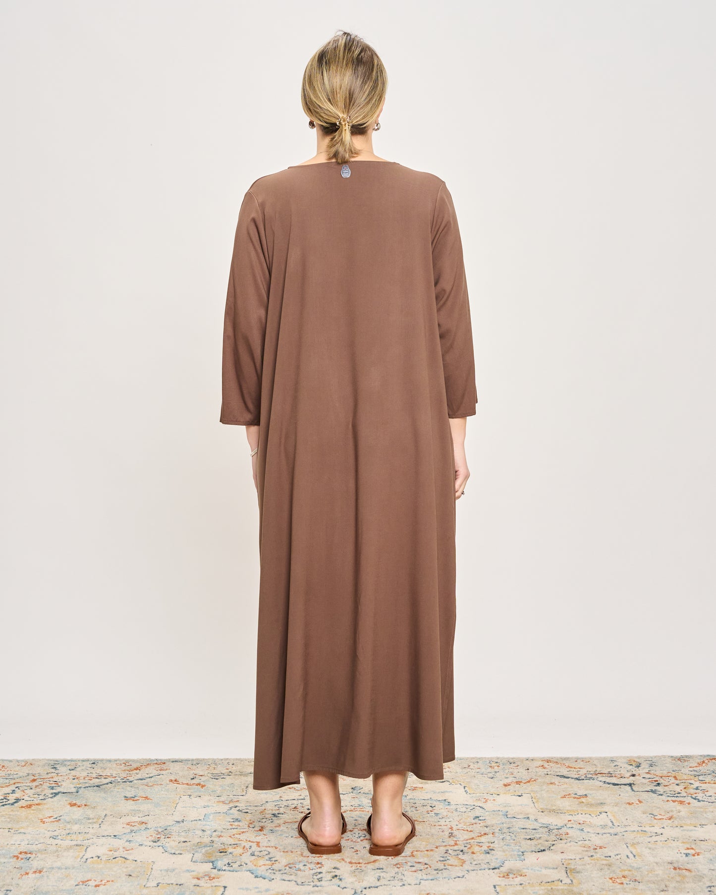 Solid Color Shirtdress