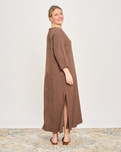 Solid Color Shirtdress