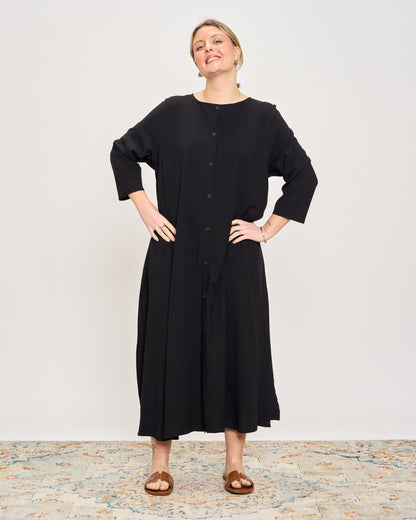 Solid Color Shirtdress