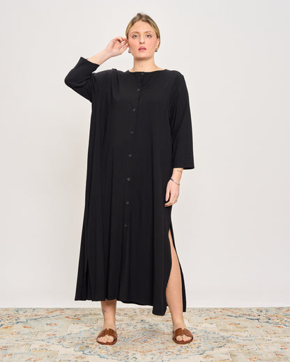 Solid Color Shirtdress