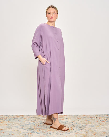 Solid Color Shirtdress