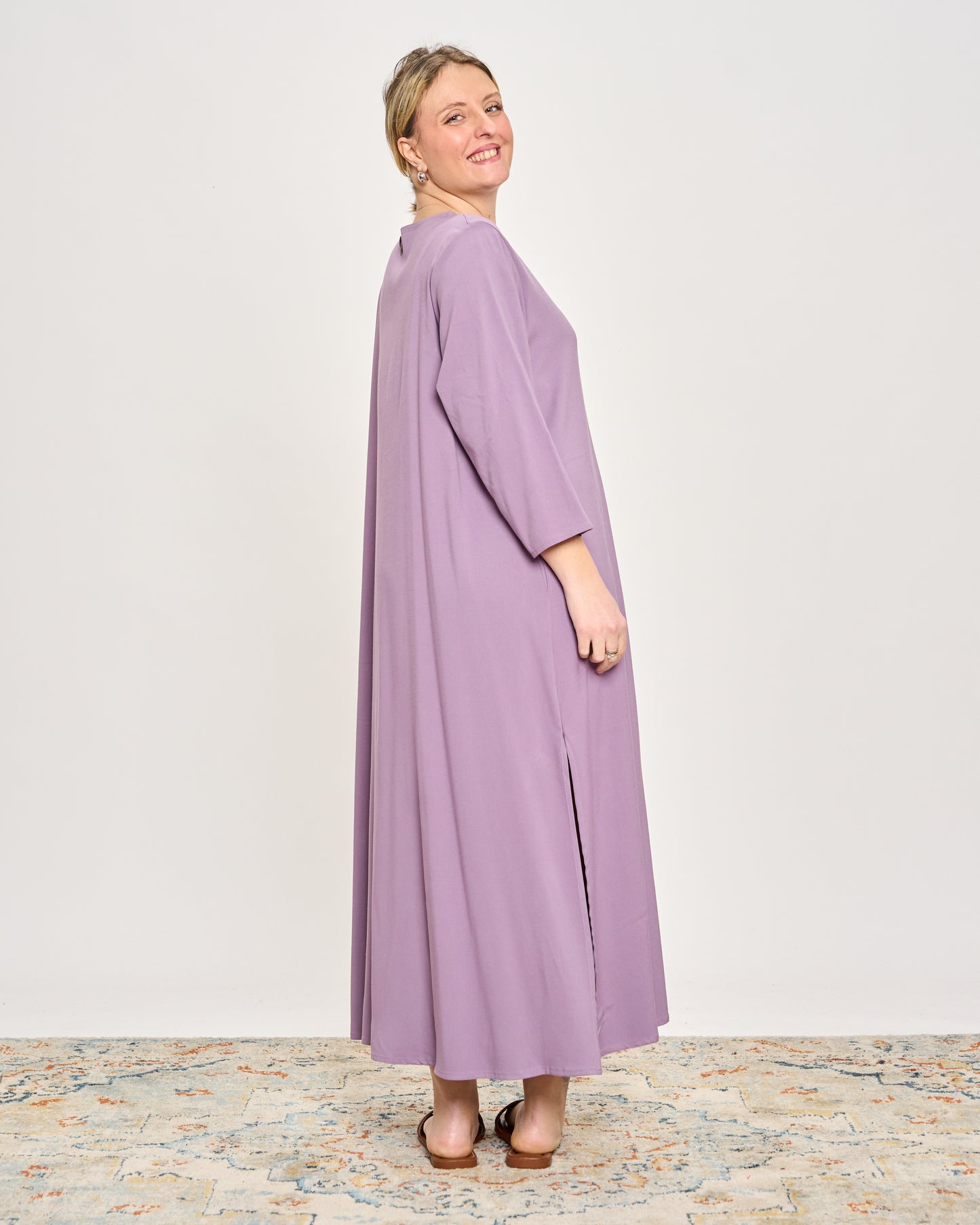 Solid Color Shirtdress