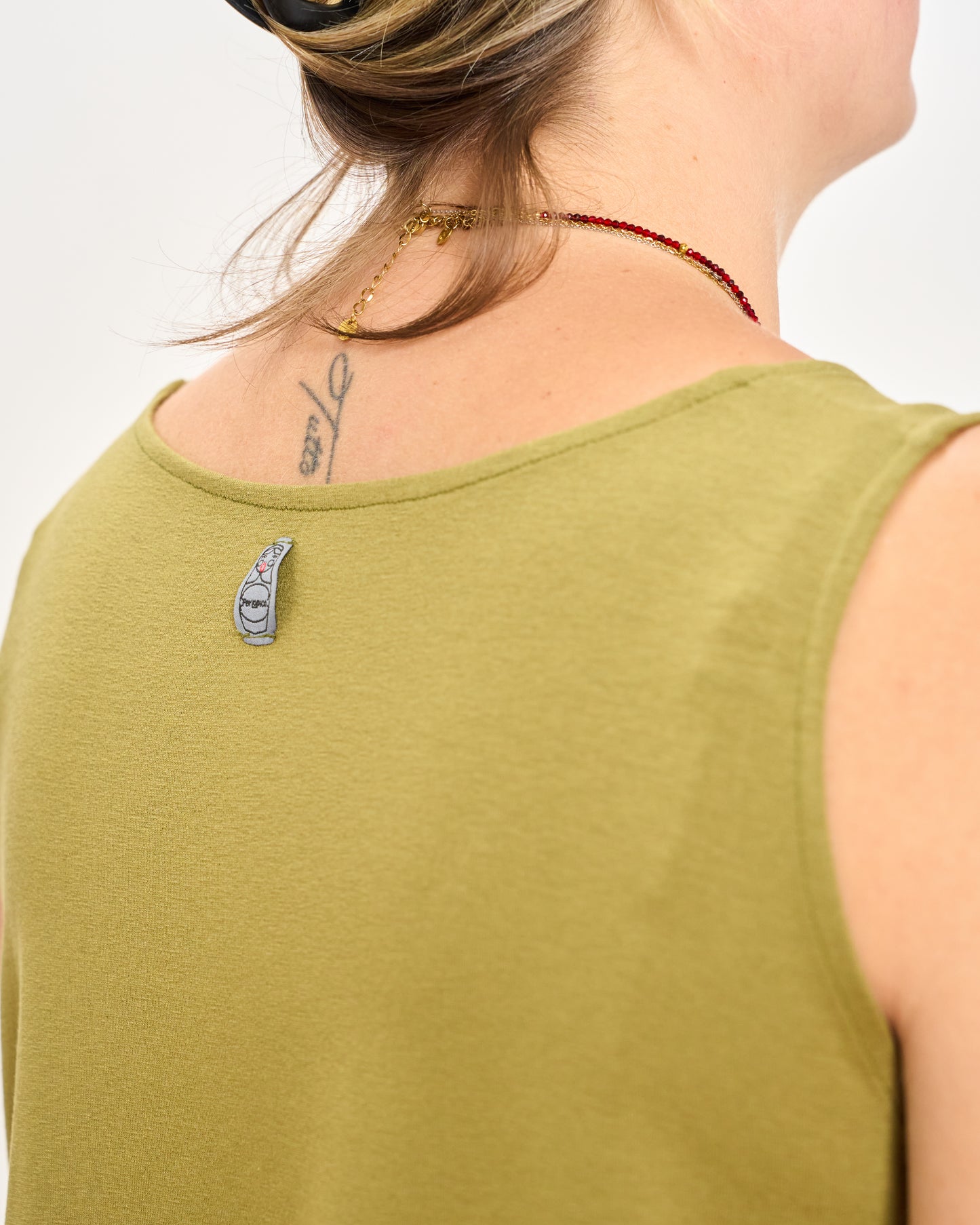Colorful Viscose Flared Top