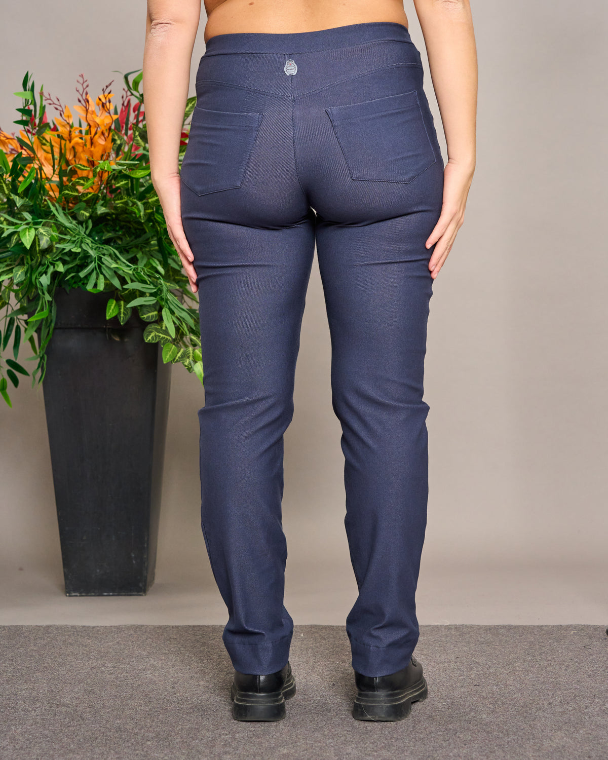 Stretch Denim Skinny Pants