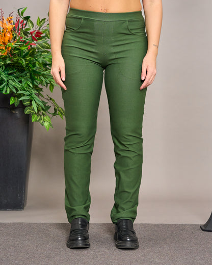 Stretch Denim Skinny Pants