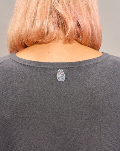 Oversized V-Neck Knitwear