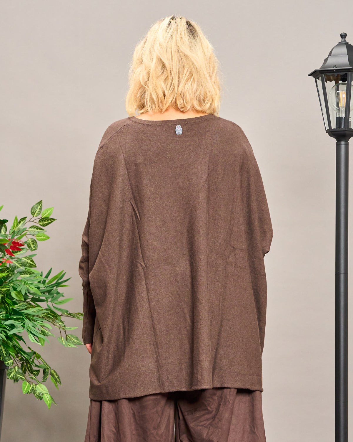 Oversized V-Neck Knitwear