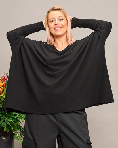 Oversized V-Neck Knitwear