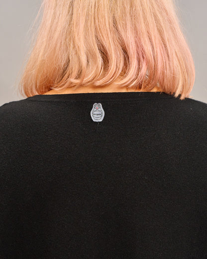 Oversized V-Neck Knitwear