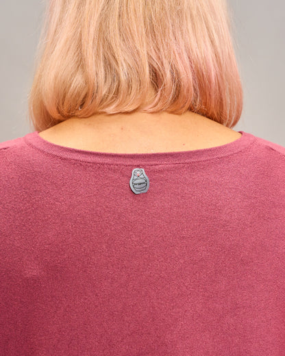 Oversized V-Neck Knitwear
