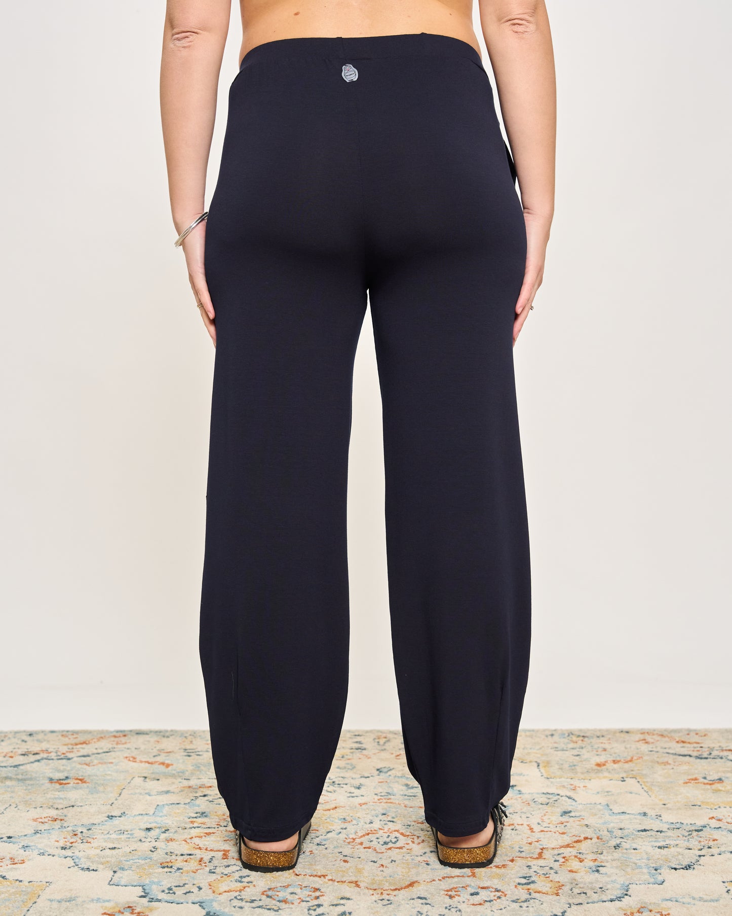 Comfortable Darted Viscose Trousers