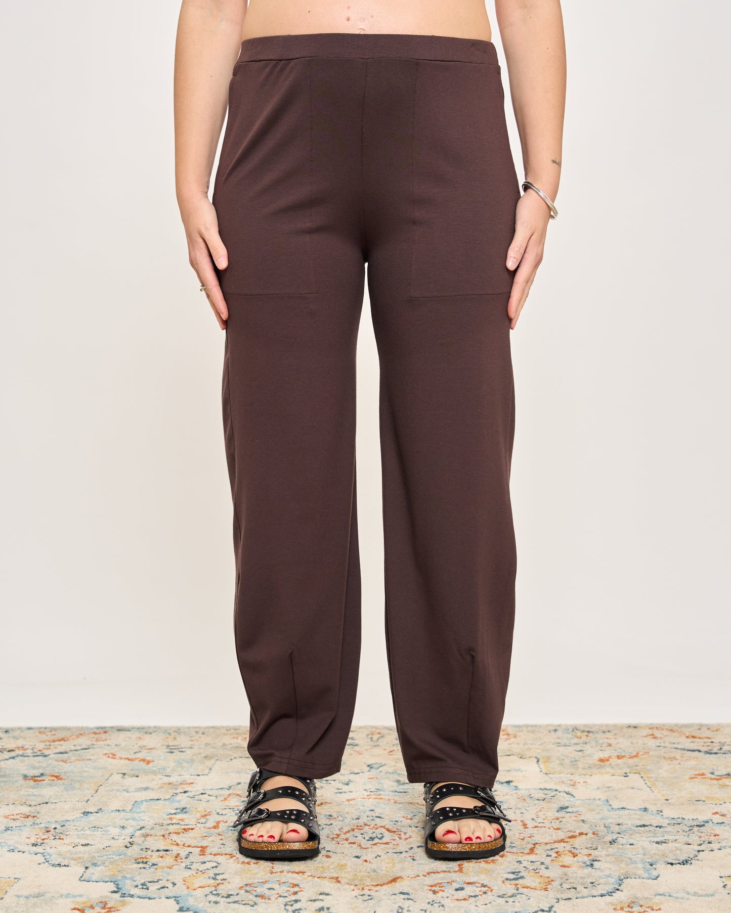 Comfortable Darted Viscose Trousers