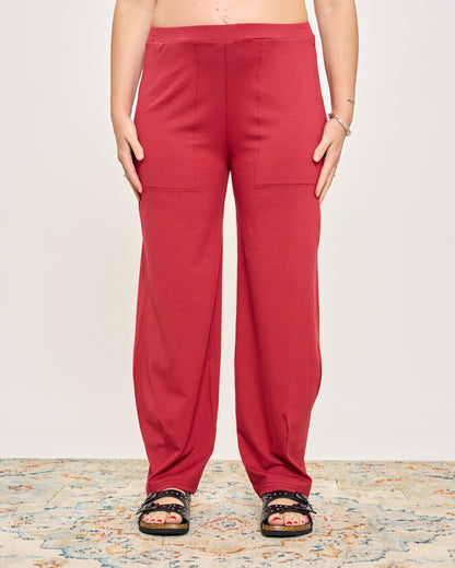 Comfortable Darted Viscose Trousers