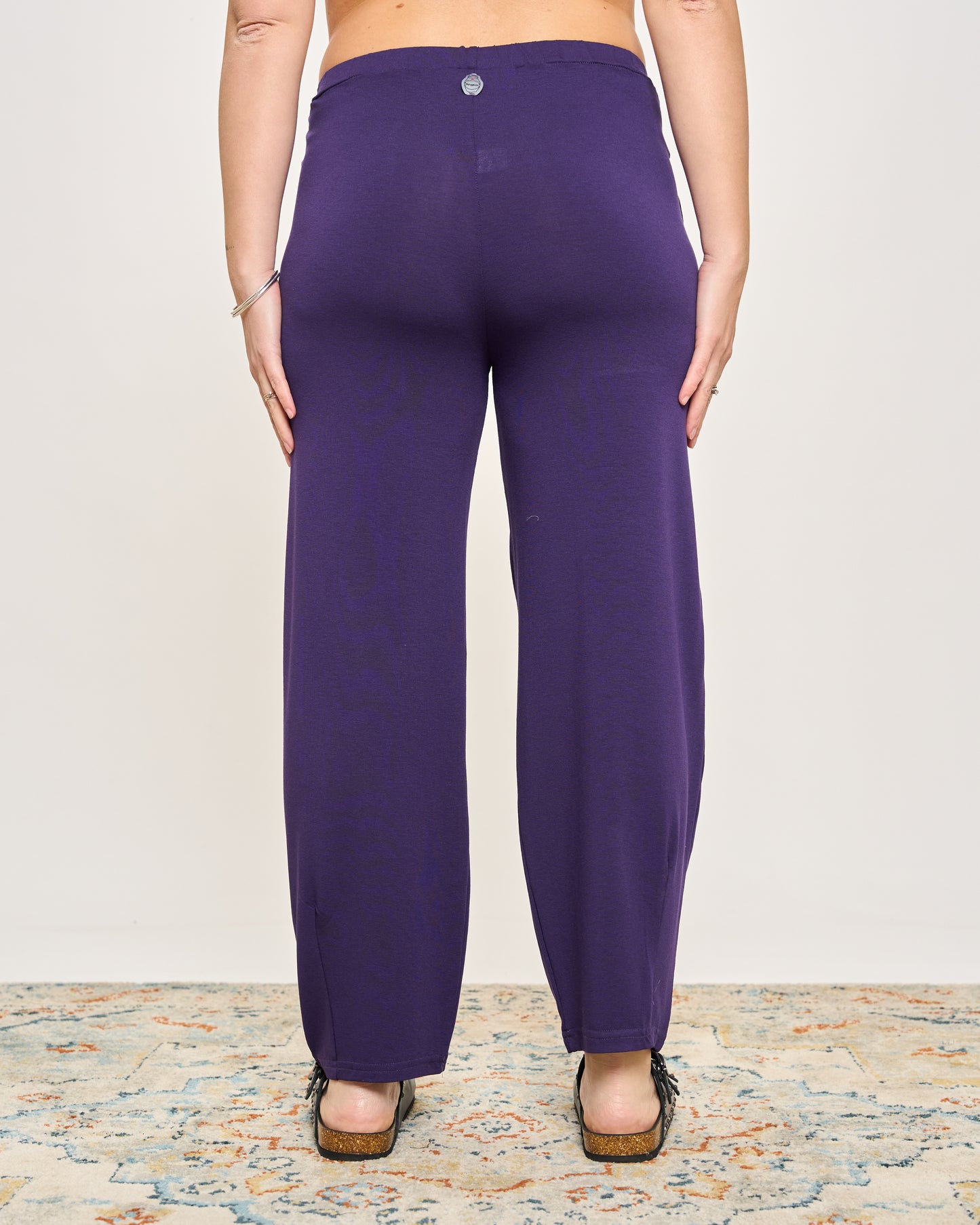 Comfortable Darted Viscose Trousers