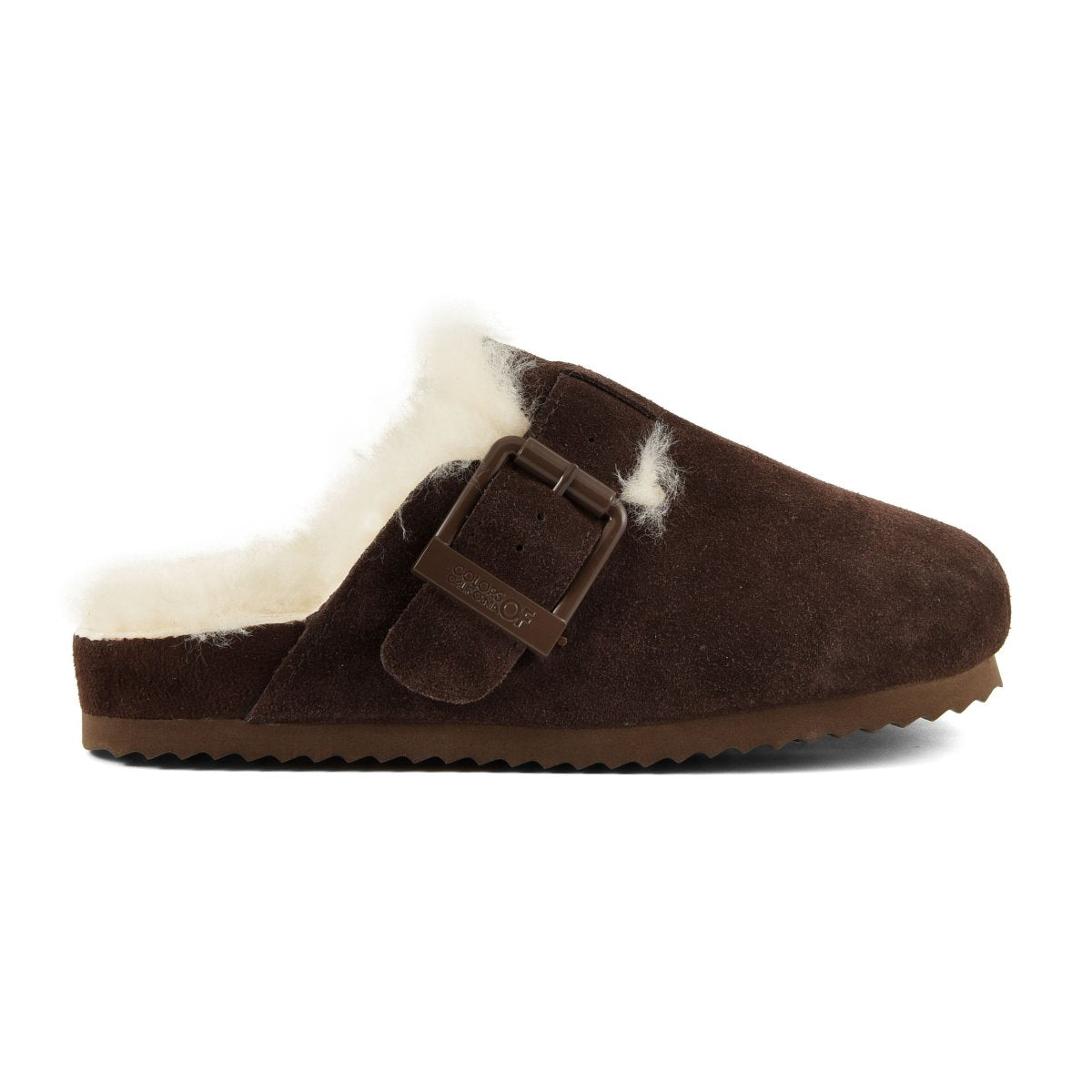 Sabot in Pelle con Fodera in Montone