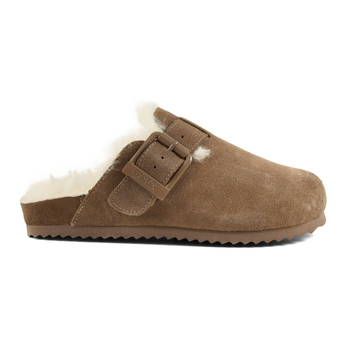 Sabot in Pelle con Fodera in Montone
