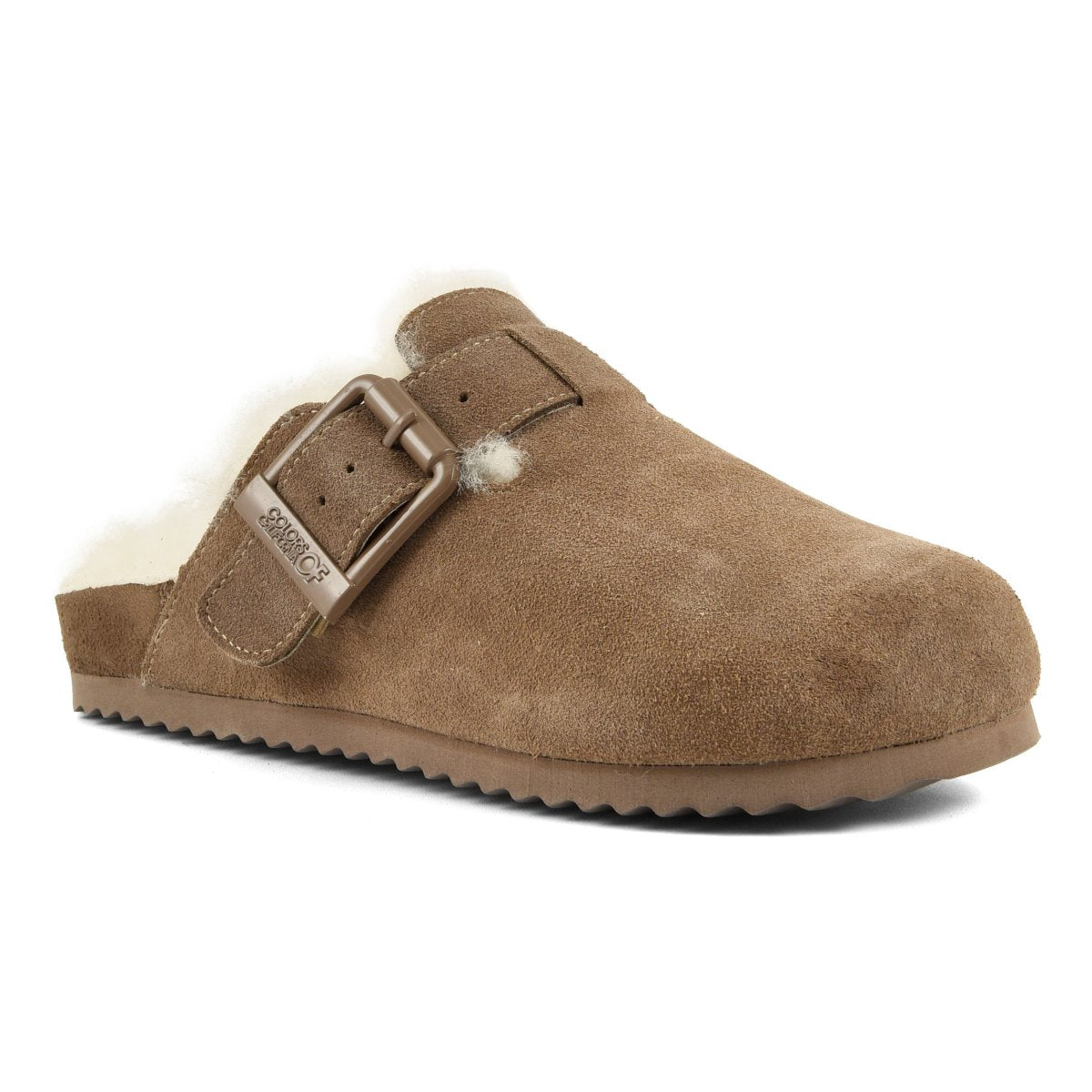 Sabot in Pelle con Fodera in Montone